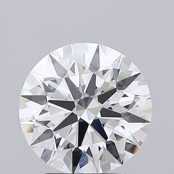 2.85ct Round E VVS2 Lab-Grown Diamond