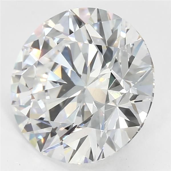 3.73ct Round E VVS2 Lab-Grown Diamond