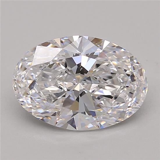 2.21ct Oval D VVS2 Lab-Grown Diamond