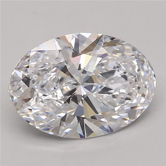 2.82ct Oval D IF Lab-Grown Diamond