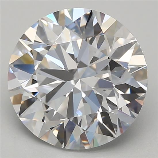 2.35ct Round F IF Lab-Grown Diamond