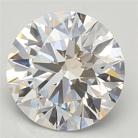 2.06ct Round D IF Lab-Grown Diamond