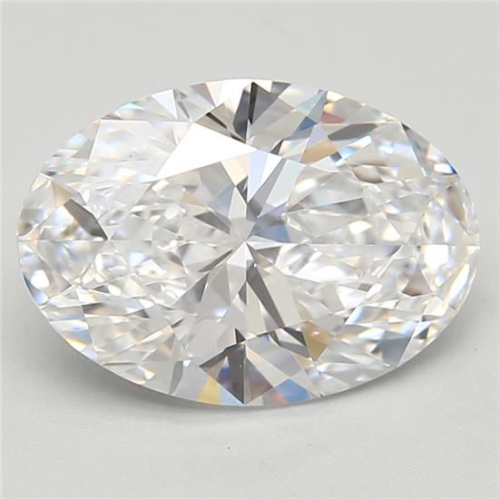2.6ct Oval D IF Lab-Grown Diamond
