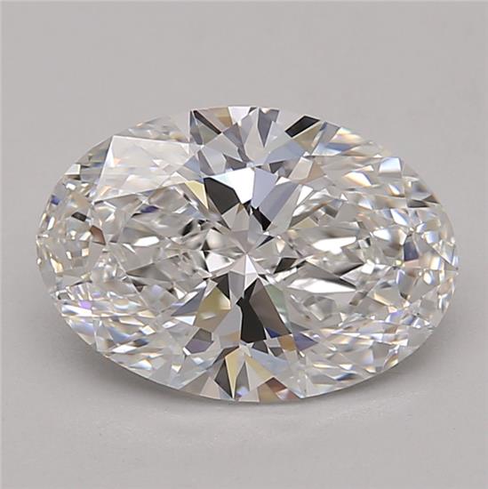 2.1ct Oval E IF Lab-Grown Diamond