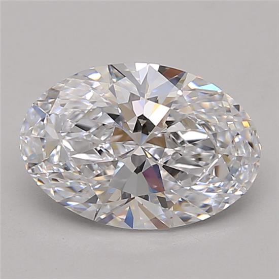 1.6ct Oval D IF Lab-Grown Diamond