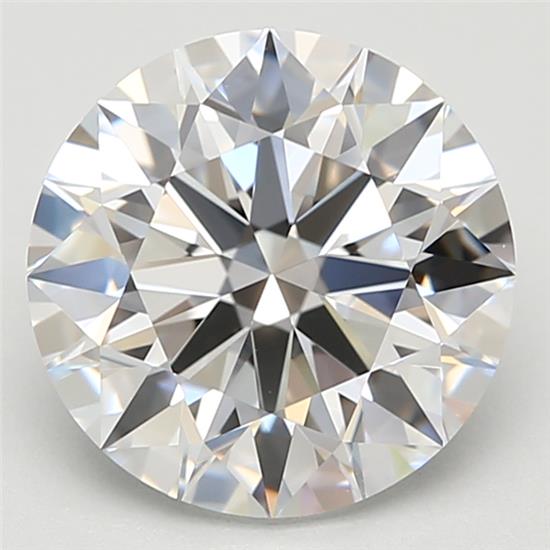 2.16ct Round D VVS2 Lab-Grown Diamond