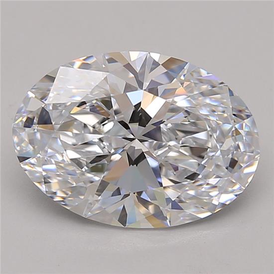 3.1ct Oval E VVS1 Lab-Grown Diamond