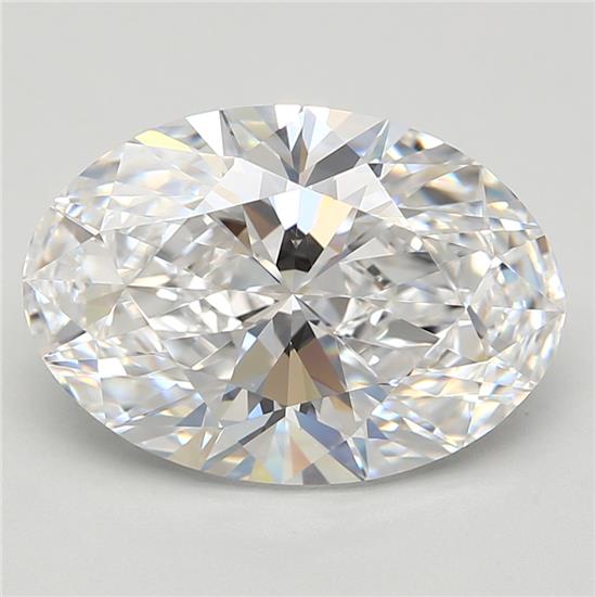 3.51ct Oval D IF Lab-Grown Diamond