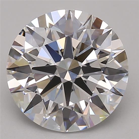 2.6ct Round D IF Lab-Grown Diamond