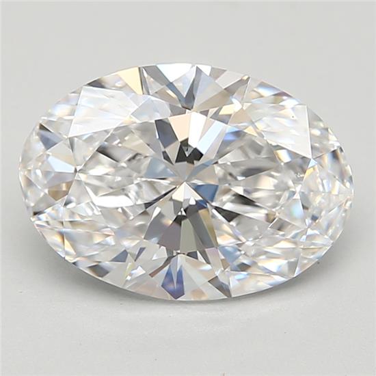 1.85ct Oval D VVS2 Lab-Grown Diamond