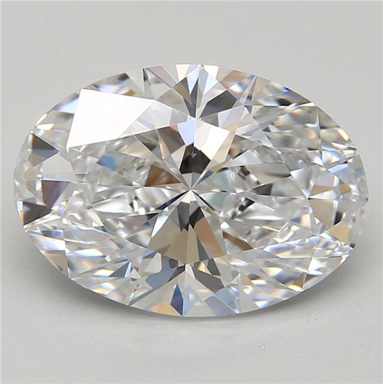 3.87ct Oval E IF Lab-Grown Diamond