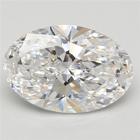 1.82ct Oval D IF Lab-Grown Diamond