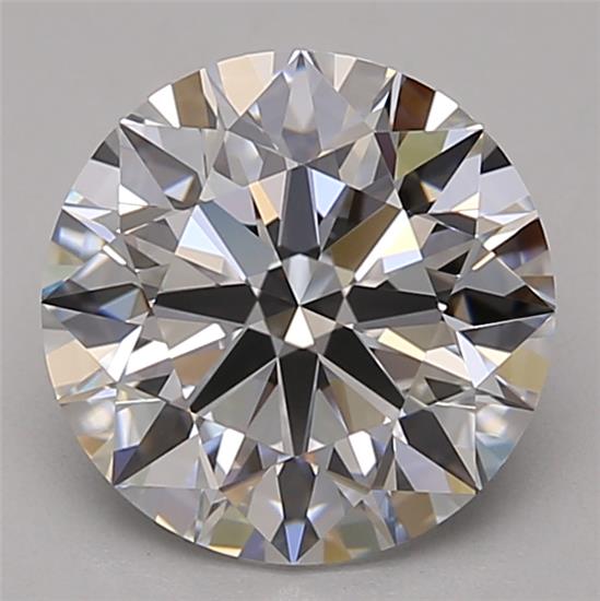 2.22ct Round D VVS1 Lab-Grown Diamond