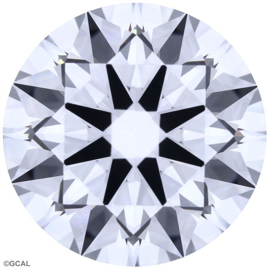 3.08ct Round E VVS2 Lab-Grown Diamond