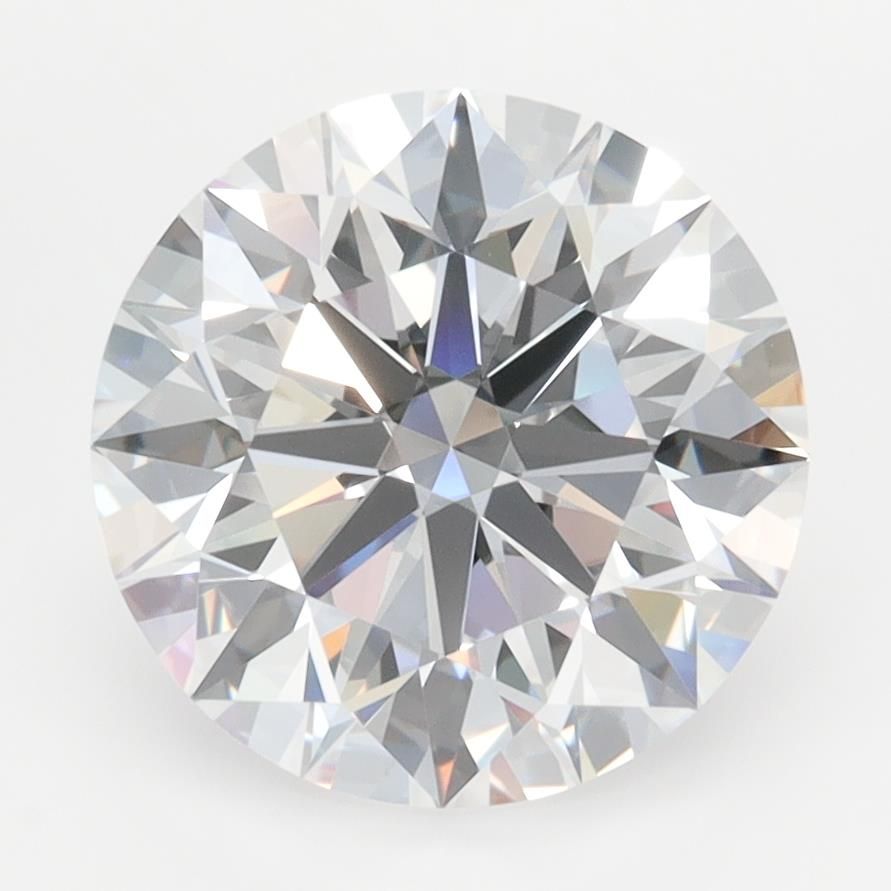 3.64ct Round D VVS1 Lab-Grown Diamond