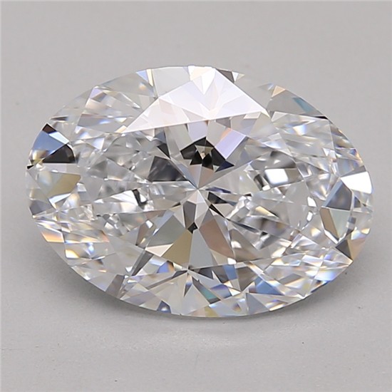 2.89ct Oval E IF Lab-Grown Diamond