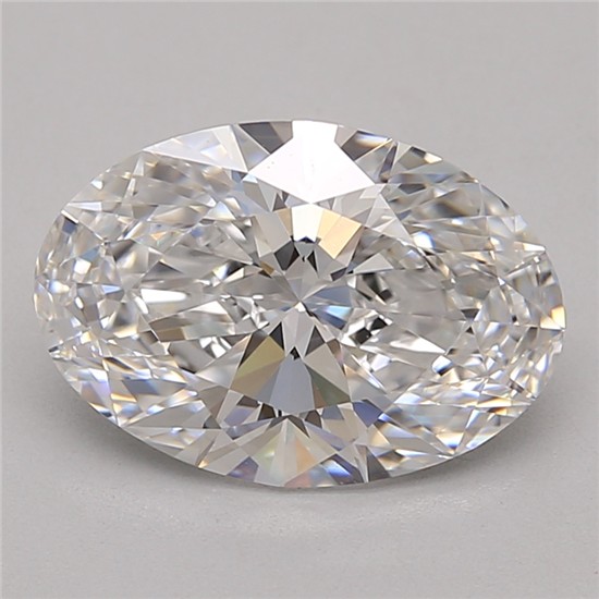 2.83ct Oval D VVS1 Lab-Grown Diamond