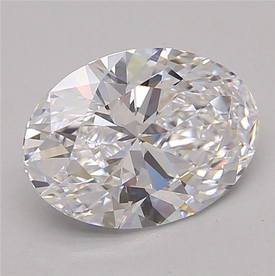 2.23ct Oval D IF Lab-Grown Diamond