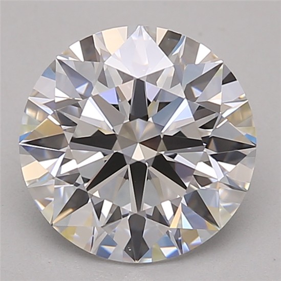 2.22ct Round D VVS1 Lab-Grown Diamond