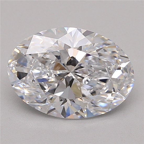 2.05ct Oval D VVS2 Lab-Grown Diamond