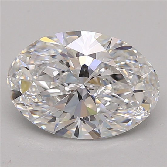 2.2ct Oval D VVS1 Lab-Grown Diamond