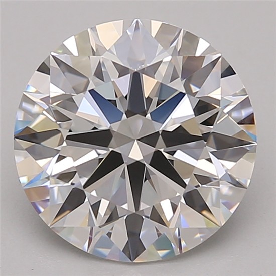 2.61ct Round E IF Lab-Grown Diamond