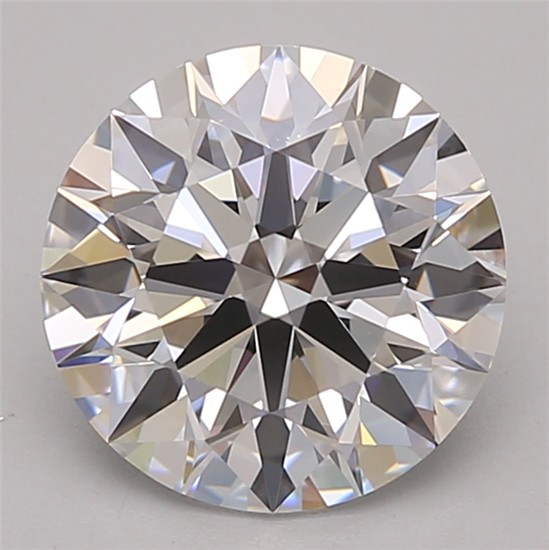 2.13ct Round D IF Lab-Grown Diamond
