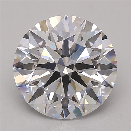 2.78ct Round D IF Lab-Grown Diamond