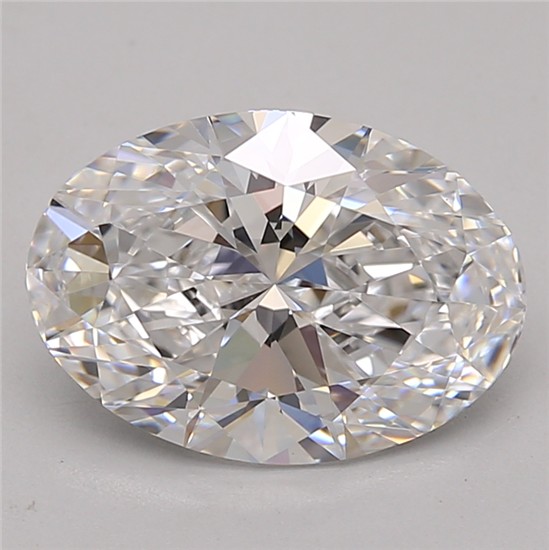 2.55ct Oval D VVS1 Lab-Grown Diamond
