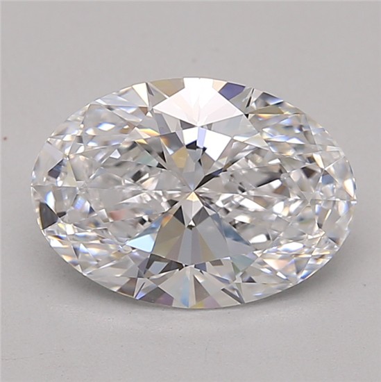 2ct Oval D VVS2 Lab-Grown Diamond