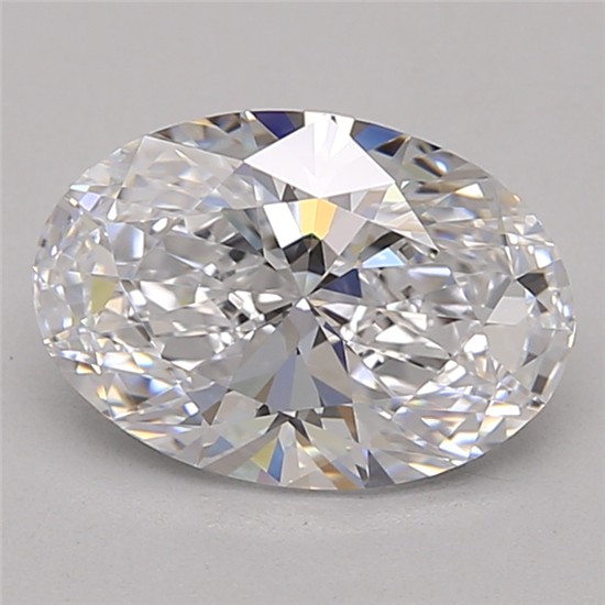 1.7ct Oval D VVS2 Lab-Grown Diamond