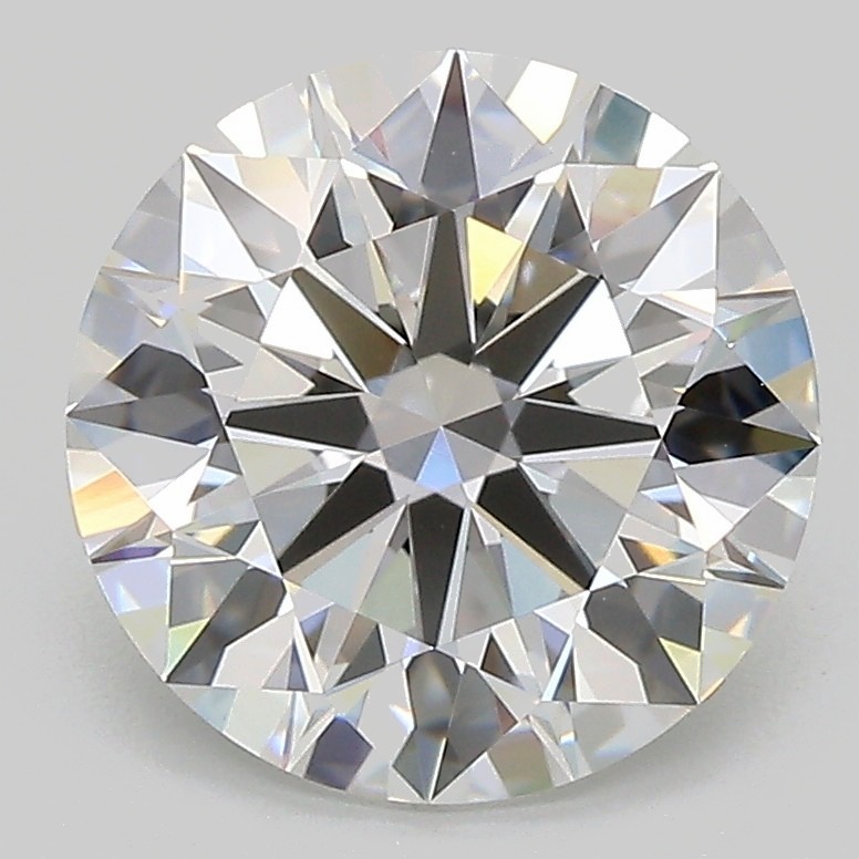 3.26ct Round D VVS2 Lab-Grown Diamond