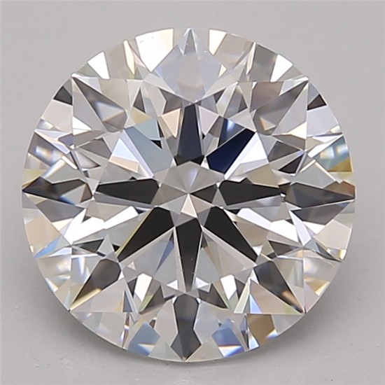 2.51ct Round D IF Lab-Grown Diamond