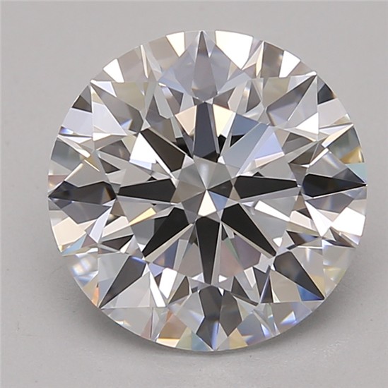 3.24ct Round E VVS1 Lab-Grown Diamond