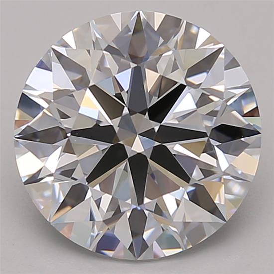 2.84ct Round F VVS1 Lab-Grown Diamond