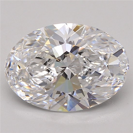 2.88ct Oval D IF Lab-Grown Diamond