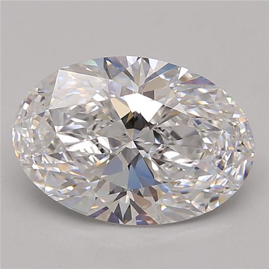 2.62ct Oval D IF Lab-Grown Diamond
