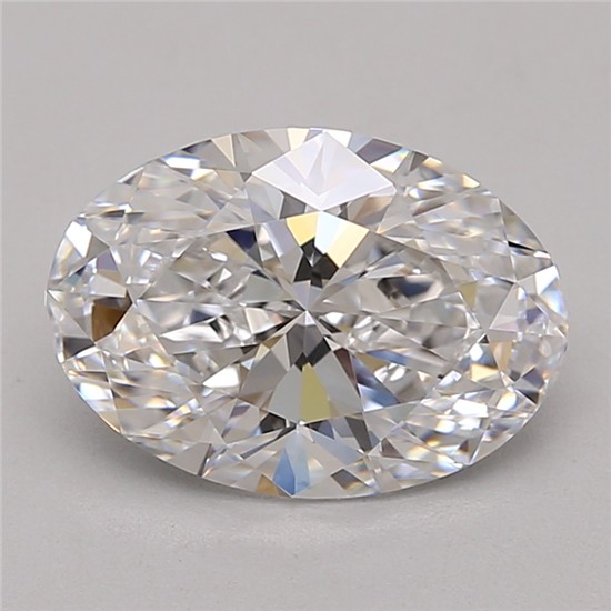 2.36ct Oval D IF Lab-Grown Diamond