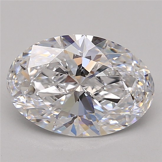 2.05ct Oval D VVS2 Lab-Grown Diamond