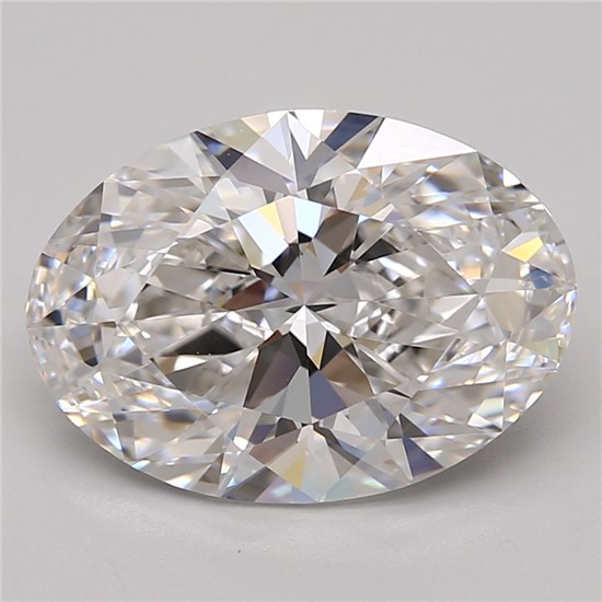 3.97ct Oval E VVS1 Lab-Grown Diamond