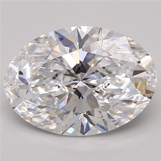 2.62ct Oval D IF Lab-Grown Diamond