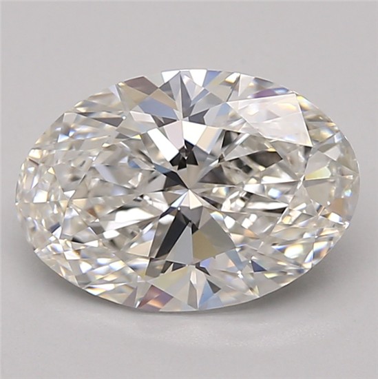 2.06ct Oval F IF Lab-Grown Diamond