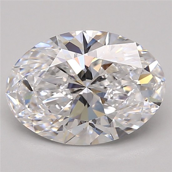 2.11ct Oval D FL Lab-Grown Diamond