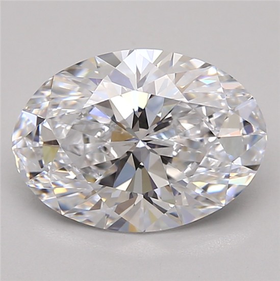 2.08ct Oval D VVS2 Lab-Grown Diamond