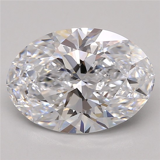 2.71ct Oval D VVS1 Lab-Grown Diamond