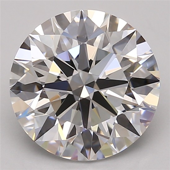 2.46ct Round D IF Lab-Grown Diamond