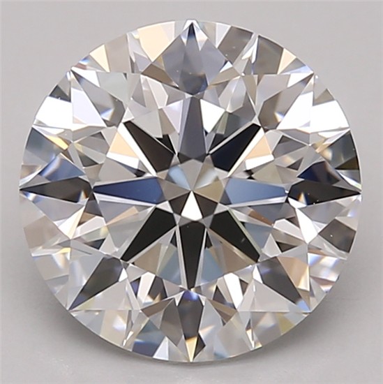 2.5ct Round D IF Lab-Grown Diamond