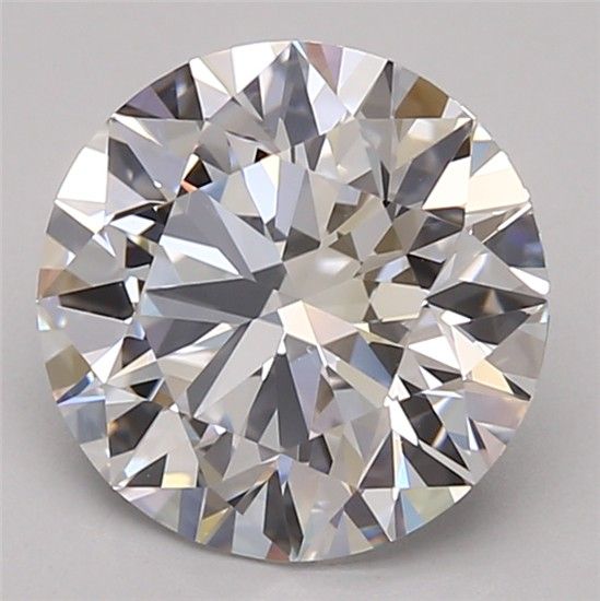2.64ct Round D IF Lab-Grown Diamond