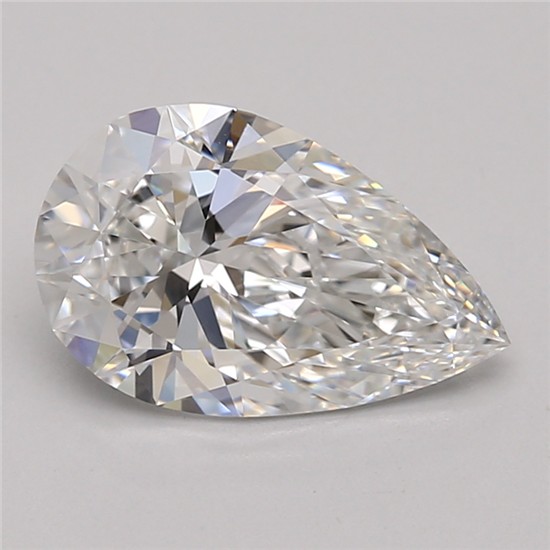 1.81ct Pear D IF Lab-Grown Diamond