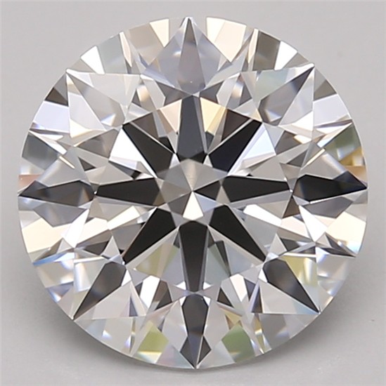 2.61ct Round D VVS2 Lab-Grown Diamond